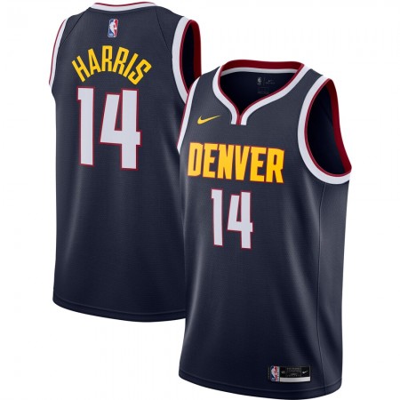 Herren NBA Denver Nuggets Trikot Gary Harris 14 Nike 2020-2021 Icon Edition Swingman